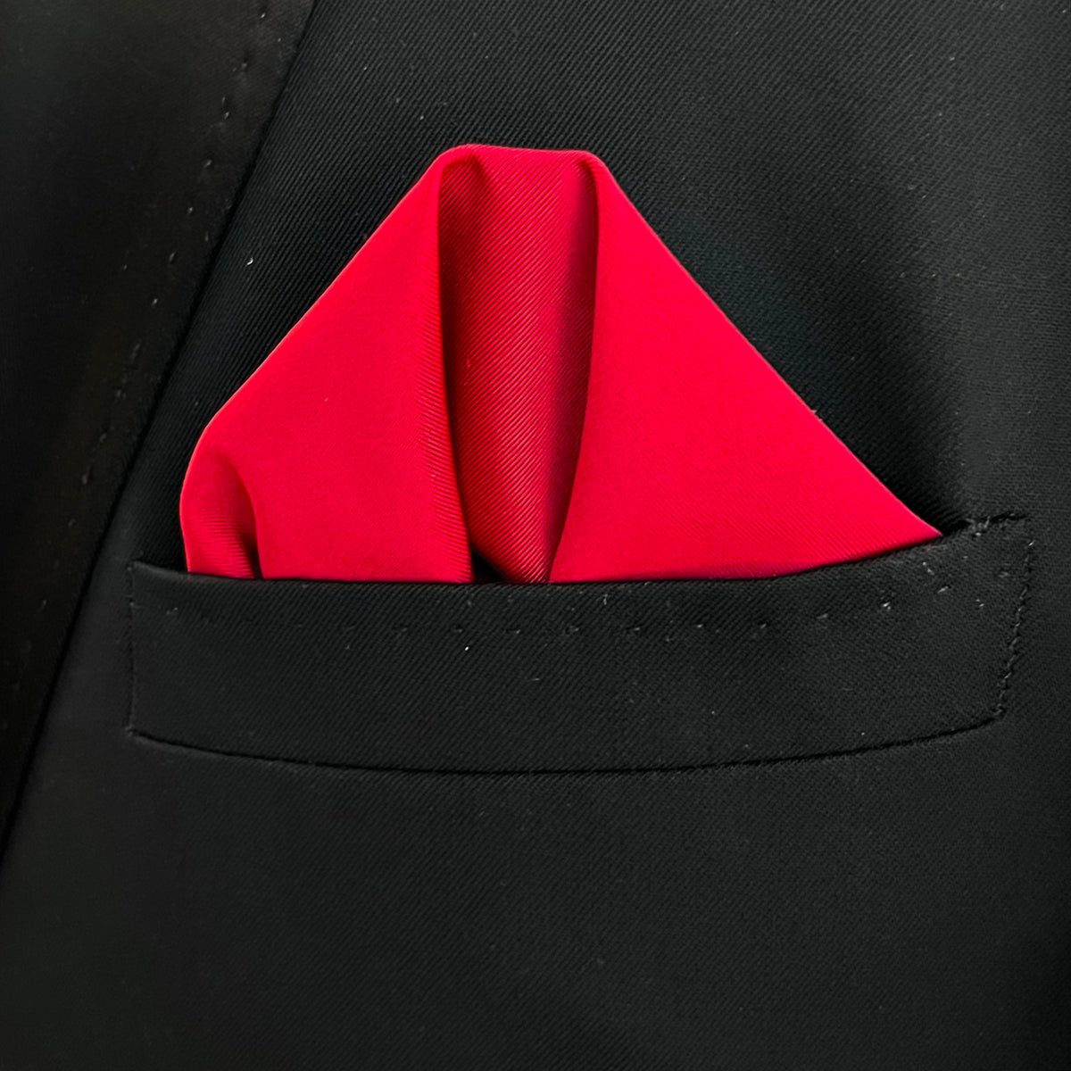 Red Slinky Pocket Square – STUDIO MINC