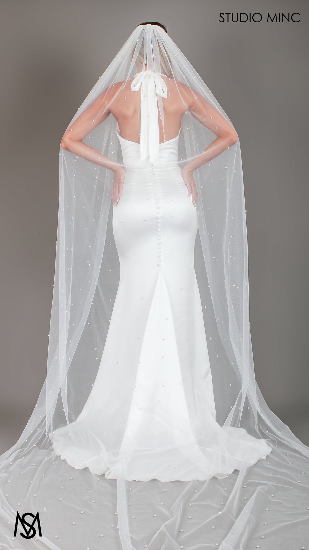 WHITE VEIL セット classic.pearl.long.back.