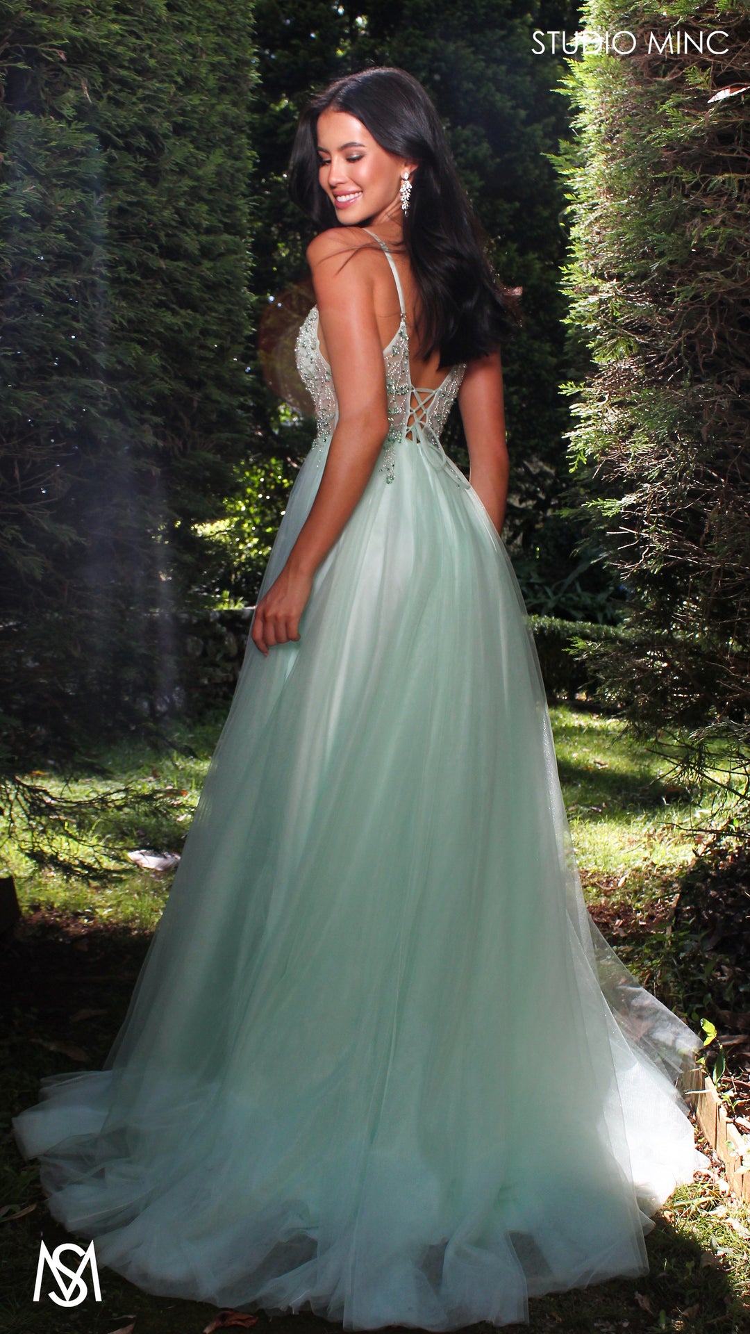 Lila - Mint Green Formal dress