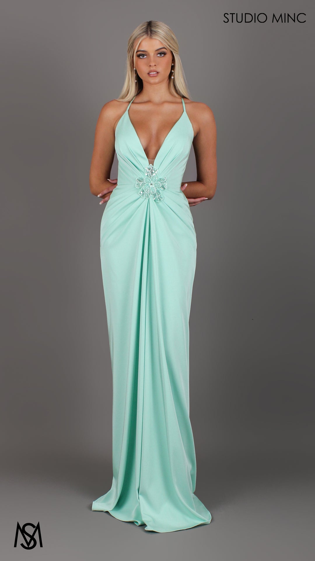 Bloom - Mint Green Formal dress