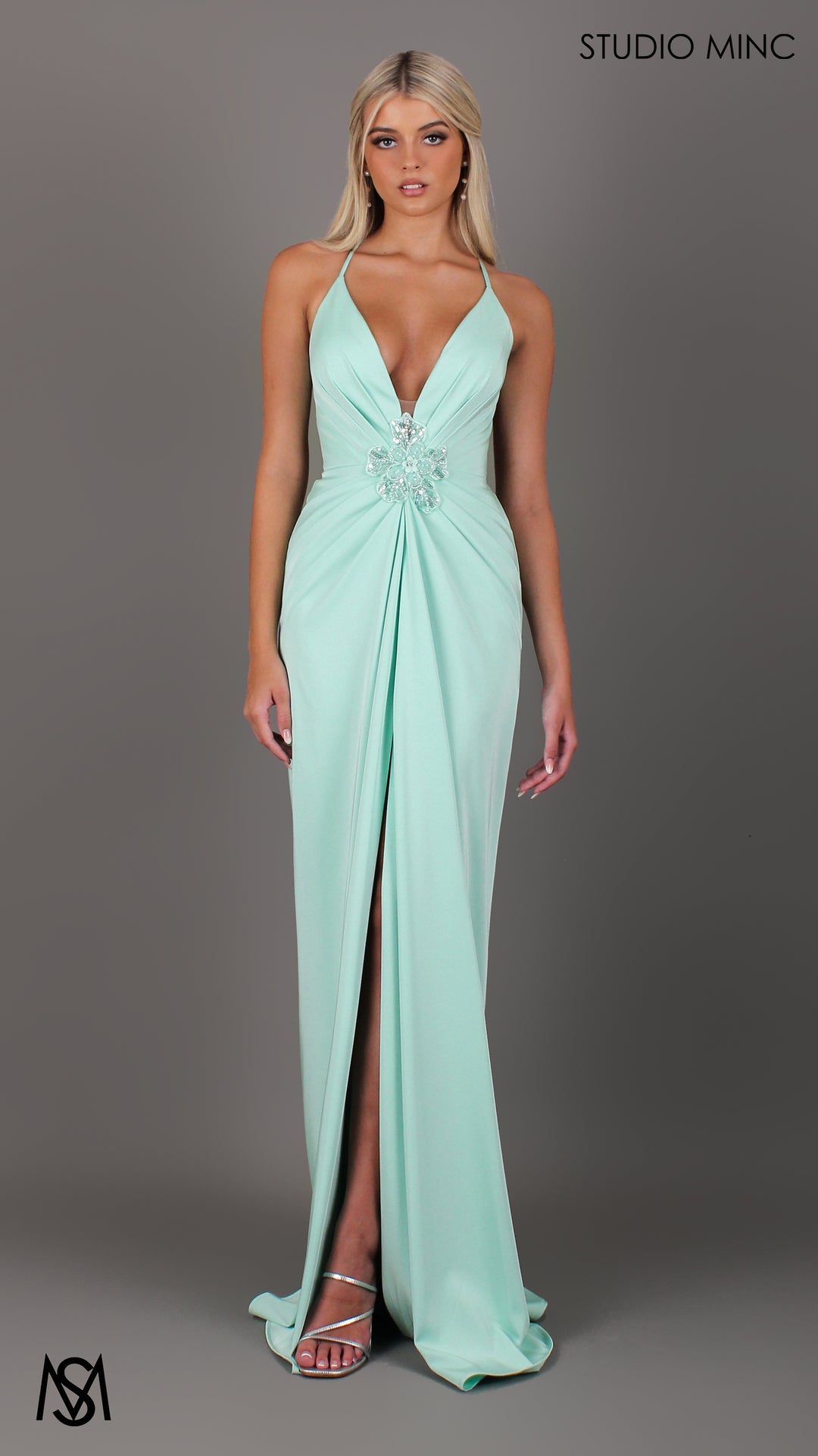 mint green elegant dresses Bloom - Mint Green Formal dress