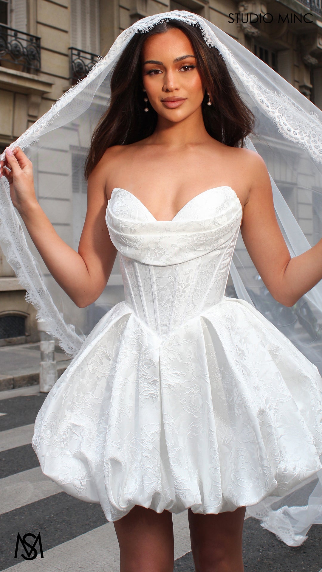 posie satin mini dress Posie Mini - White Bridal Mini Dress
