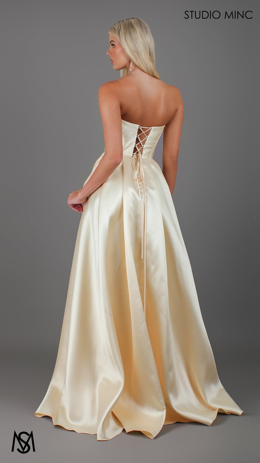 Honey - Light Yellow formal Dress