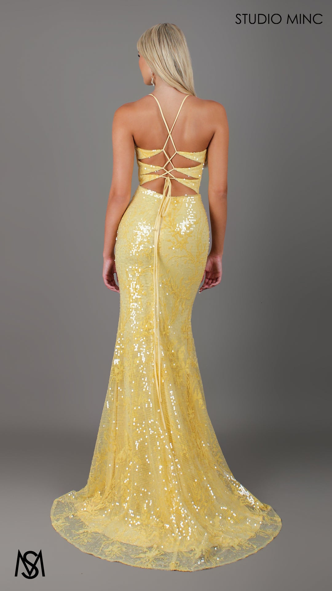 yellow sequin formal dress Bright Yellow Color Long Prom Dresses, Sequins Newest 2023 Prom Dresse –  ClaireBridal