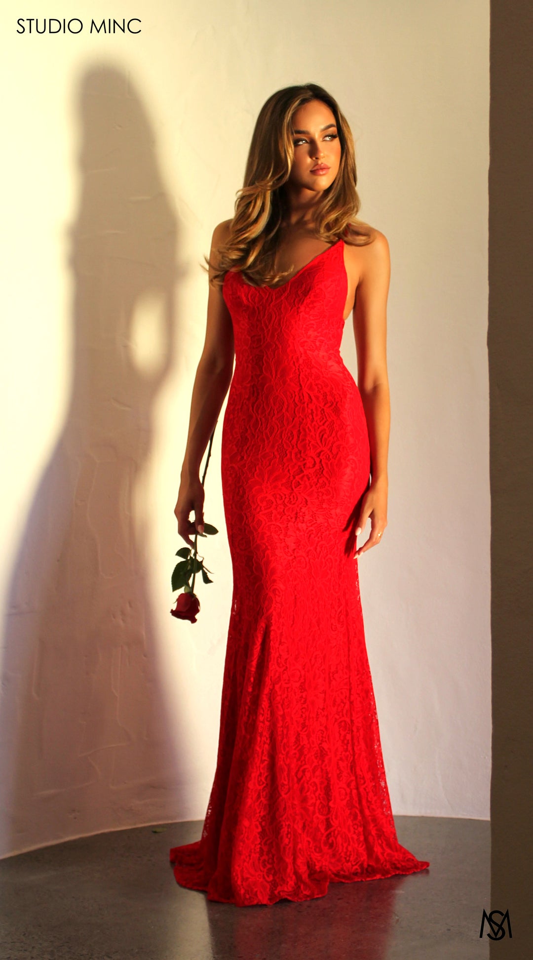 Belle - Red Formal Dress