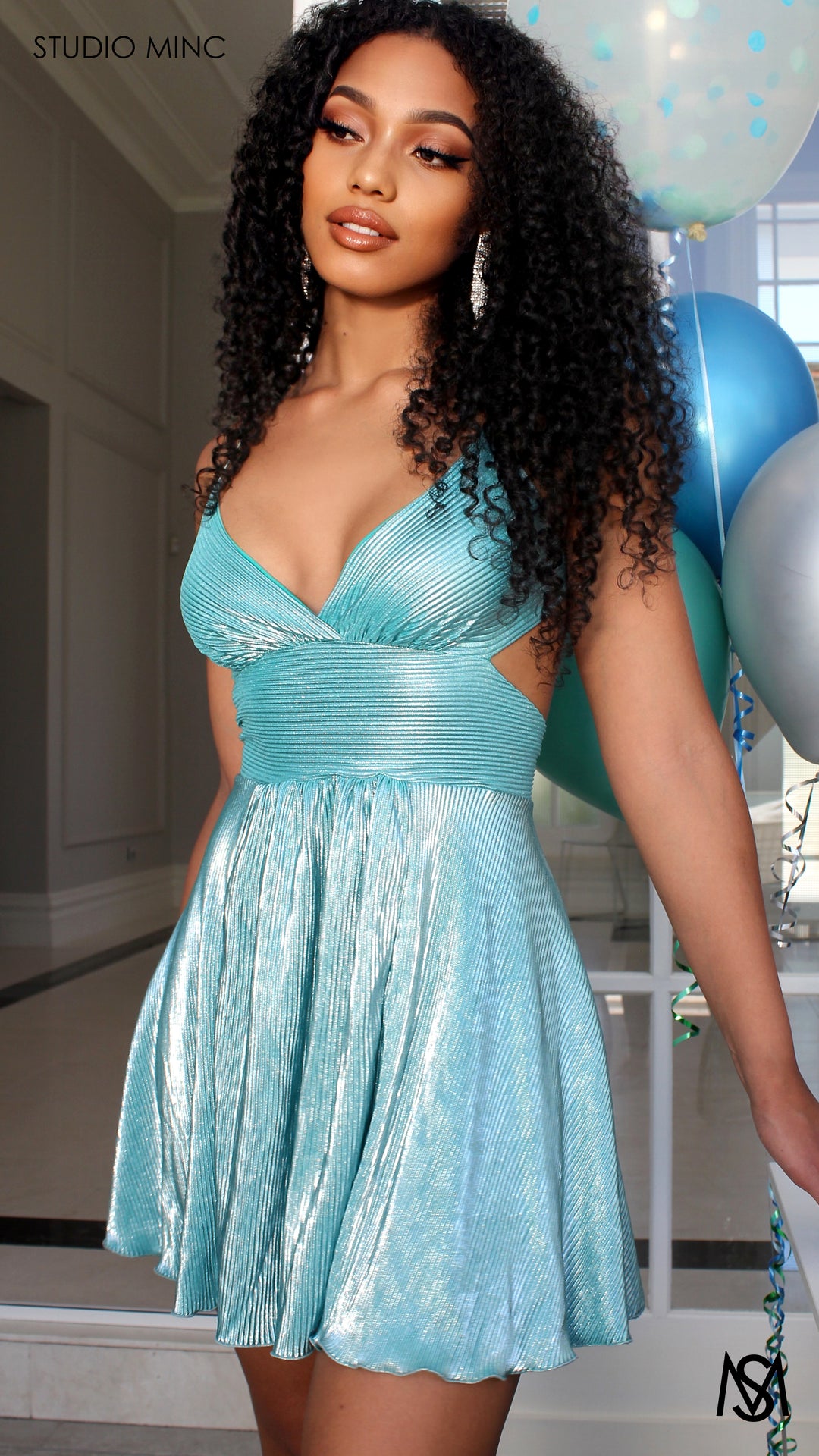 australian homecoming dresses Aleta Strapless Swirl Sequin Homecoming Dress 1287 main image 1