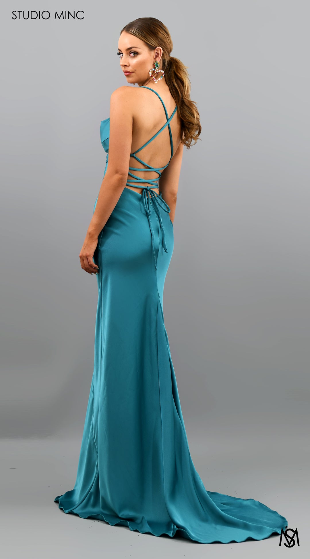 Essence - Turquoise Formal Dress